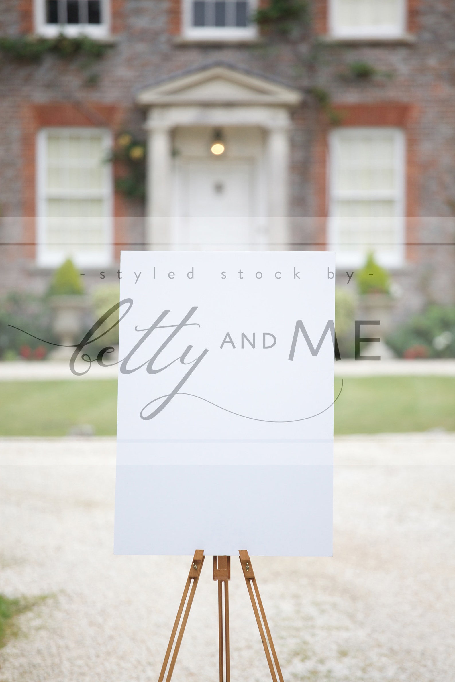 A1 Sign Stock Photo Sign in Front of House Easel Portrait / Etsy