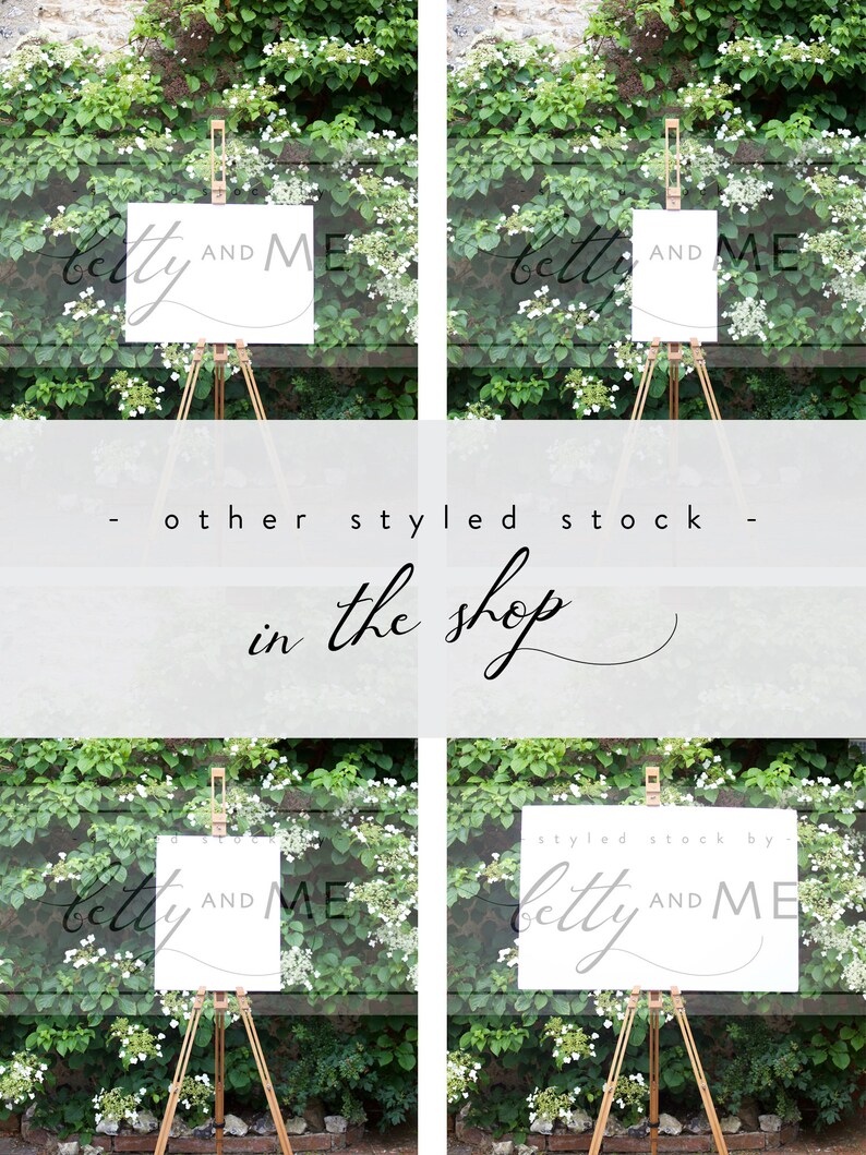 Download Silver Frame Mock Ups Wedding Sign Mockup Portrait / | Etsy