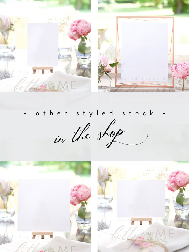 A1 Frühling Hochzeit Easel Mockups Tisch Sitzplan Mockups ...