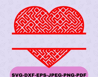 Free Free Heart Maze Svg 213 SVG PNG EPS DXF File