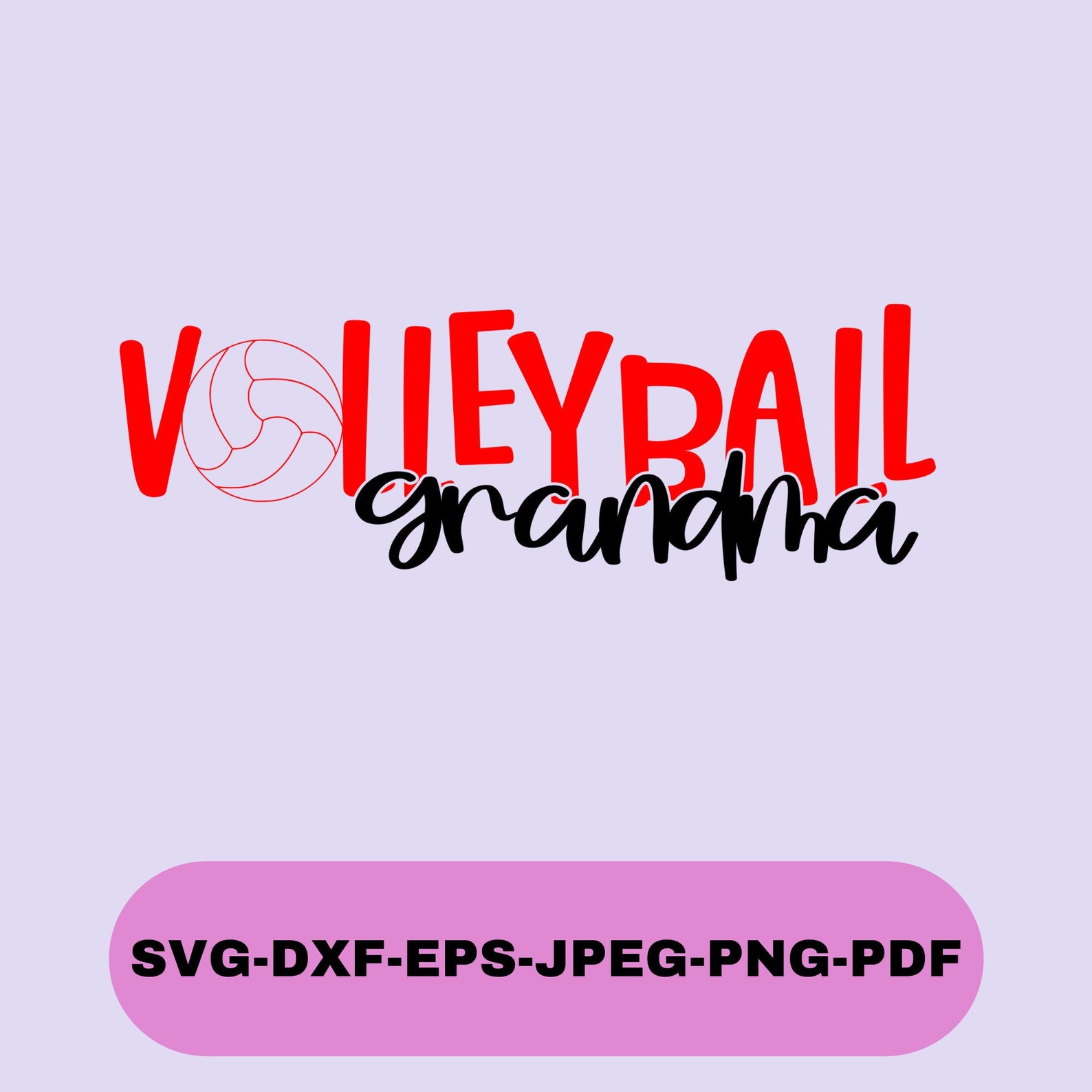 Download Volleyball Grandma Svg Grandma Svg Family Svg Sports Svg ...