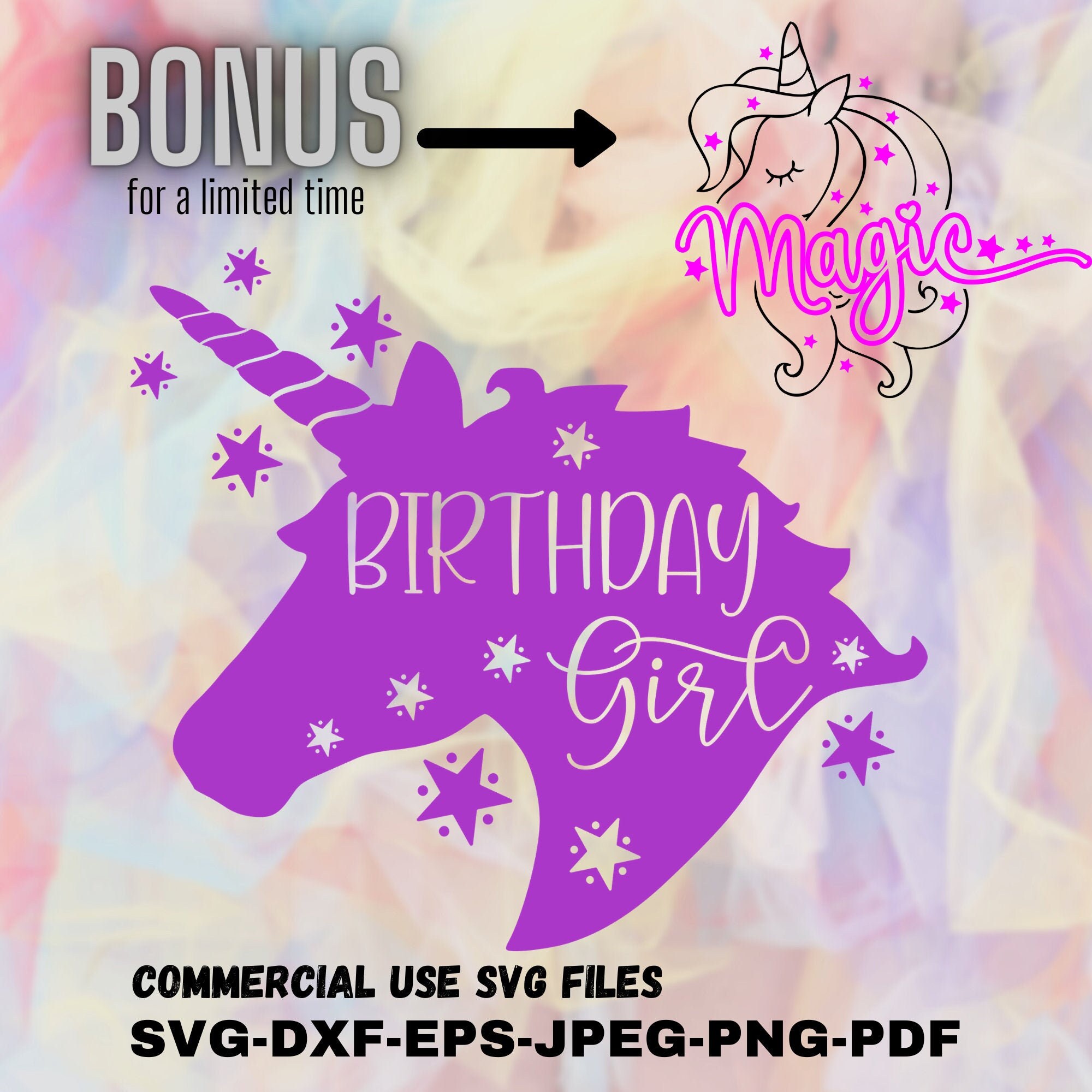 Materials Birthday Babe SVG Cut File Silhouette Cricut Digital File PDF