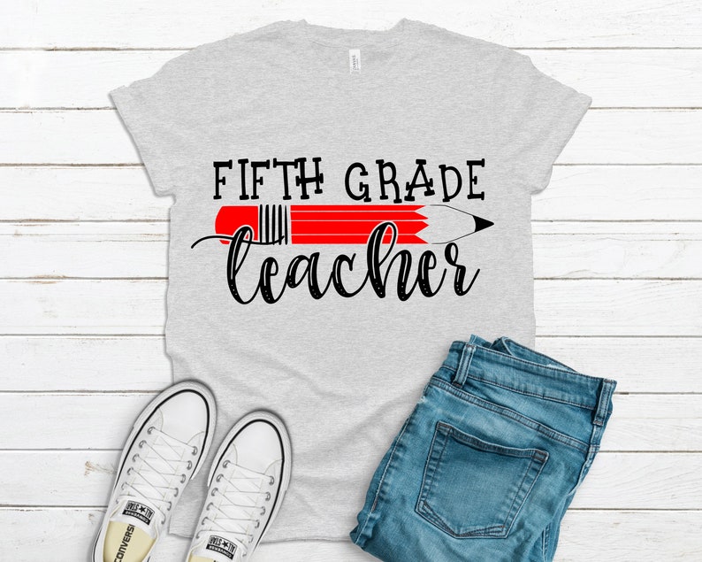 Download Fifth Grade Teacher Svg Back to School Svg Teacher Svg | Etsy