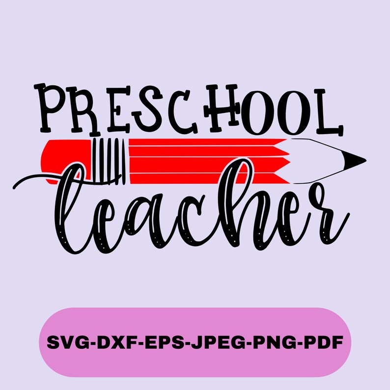 Download Preschool Teacher Svg Back to School Svg Teacher Svg First ...
