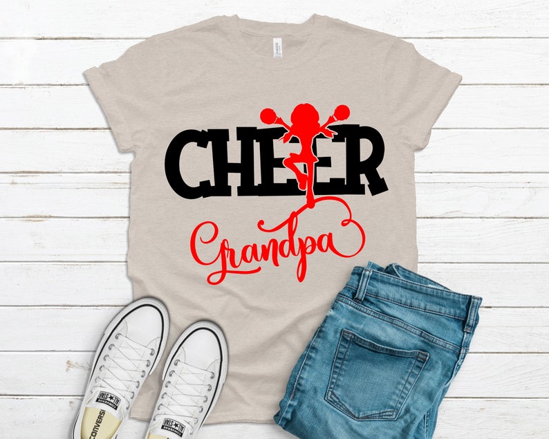 Download Cheer Grandpa Svg Cheer Grandpa Cricut Cut File Cheer | Etsy