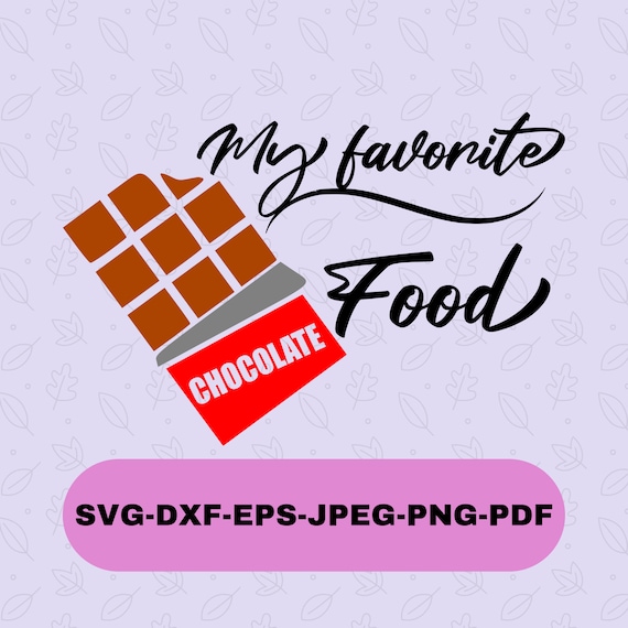 Instant Download Svg Files for Cricut Silhouette Files Digital Cut Files SVG Cutting File Chocolate Understans Me