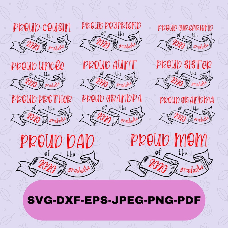 Free Free Proud Family Of Graduate Svg 248 SVG PNG EPS DXF File