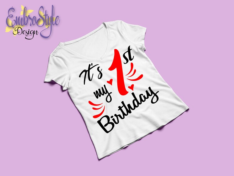 Download Its my First Birthday Svg Cutting File T-shirt Transfer Svg | Etsy