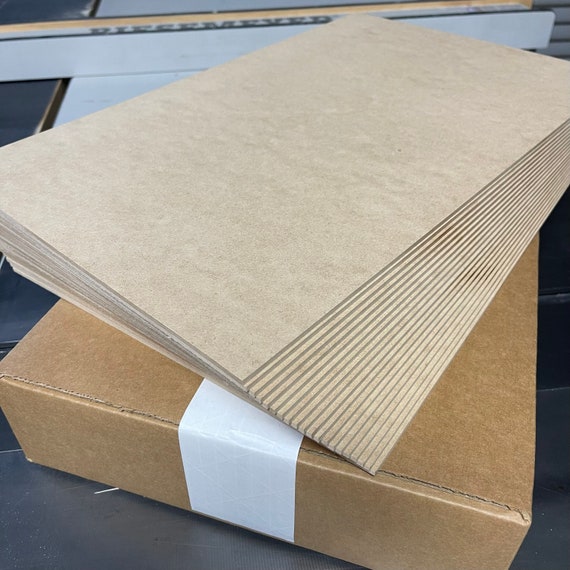 MDF, 1/8 3mm, (20 Sheets) For Glowforge and Laser Printers, Laser Wood  Materials