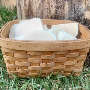 Probiotic Tallow soap pieces weighing 4oz total.