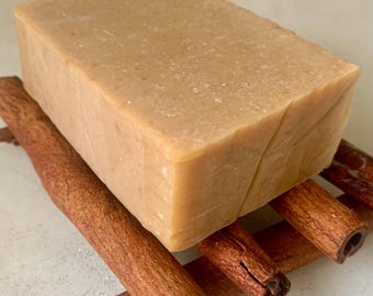 Probiotic Tallow Soap, Grass Fed, w/ Raw (A2) Milk Kefir, Unscented, by Body Biome