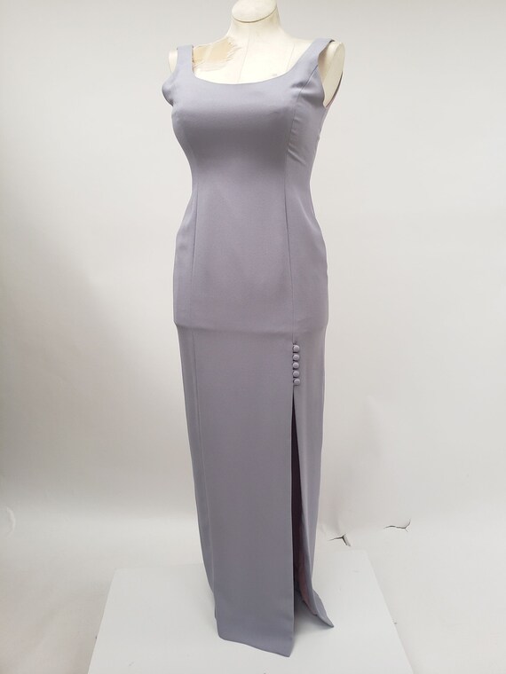 90s Nicole Miller dress 8 M - Lavender Formal dre… - image 3