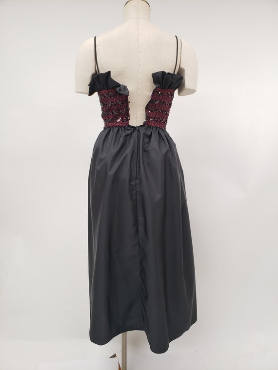 70s vintage dress ~ XS 23" waist - Vintage party … - image 7