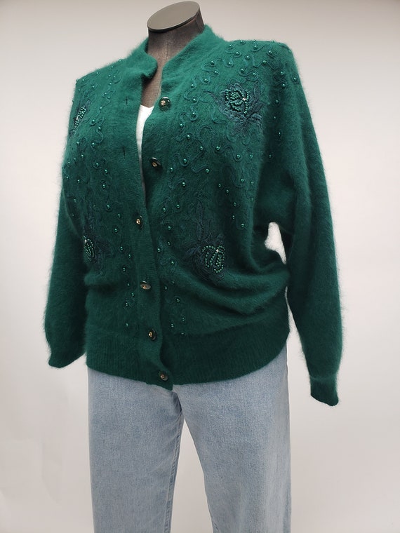 Cozy Vintage angora sweater by Belldini Size M L … - image 10