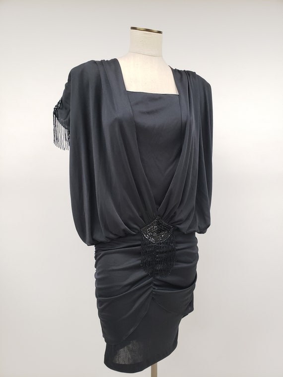 80s does the 20s vintage dress size S - 80s Glam … - image 3