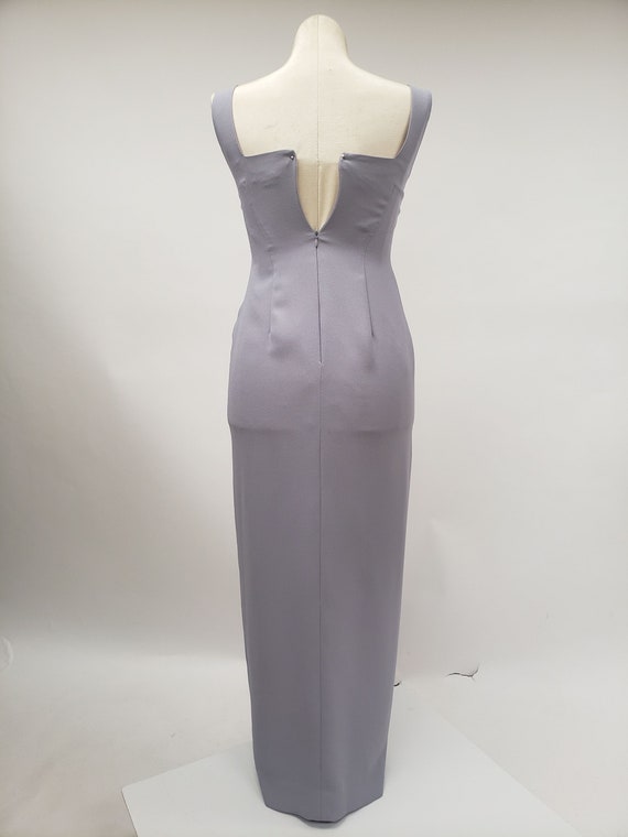 90s Nicole Miller dress 8 M - Lavender Formal dre… - image 9