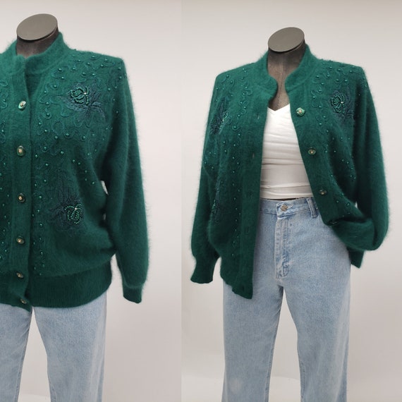 Cozy Vintage angora sweater by Belldini Size M L … - image 1