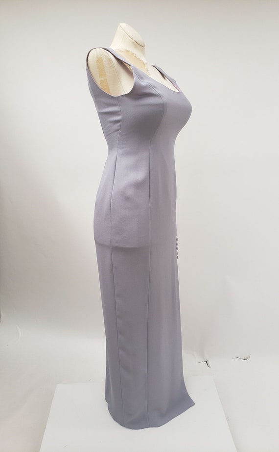 90s Nicole Miller dress 8 M - Lavender Formal dre… - image 6