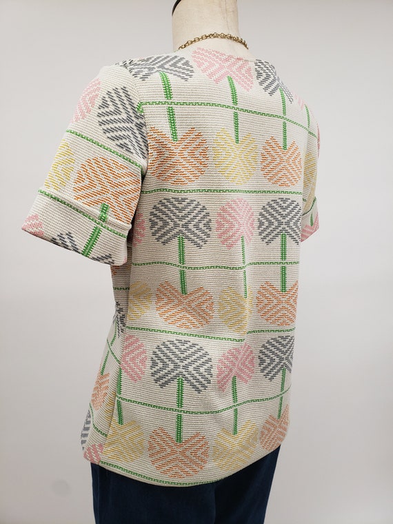 70s vintage shirt - Size Medium - vintage top - 7… - image 3