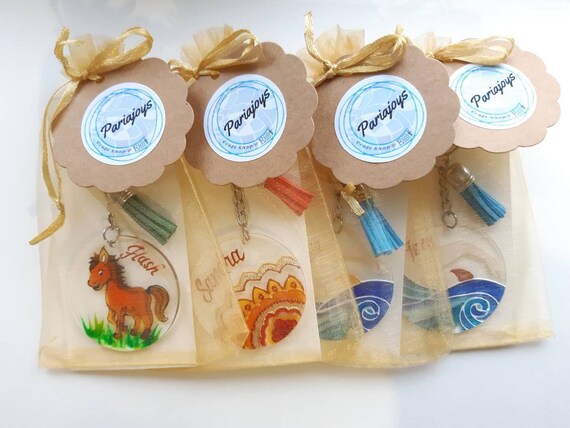 Personalised keyring charm, keychain charm, bespoke gift, birthday gift