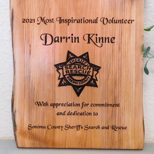 Personalized Business Award Plaque or Recognition Award