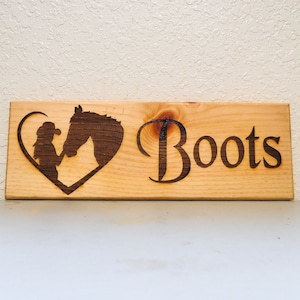 Custom Horse Stall Signs, Equestrian Gift for a Horse Lover