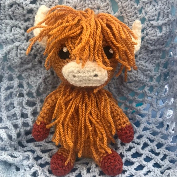 highland cow stuffed animal