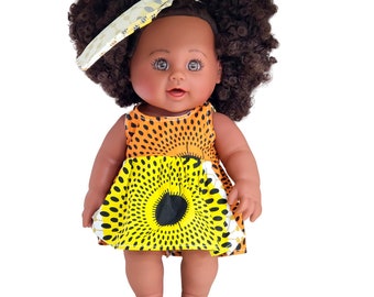 Hermosa muñeca afro negra