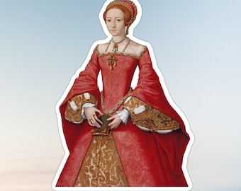 Elizabeth I sticker, Art history sticker