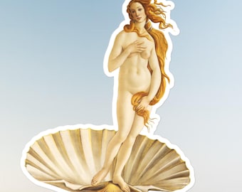 The birth of Venus sticker