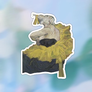 Henri Toulouse Lautrec, The clow sticker