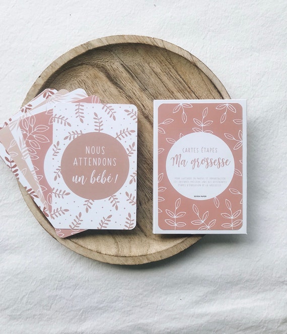 baby milestone cards etsy