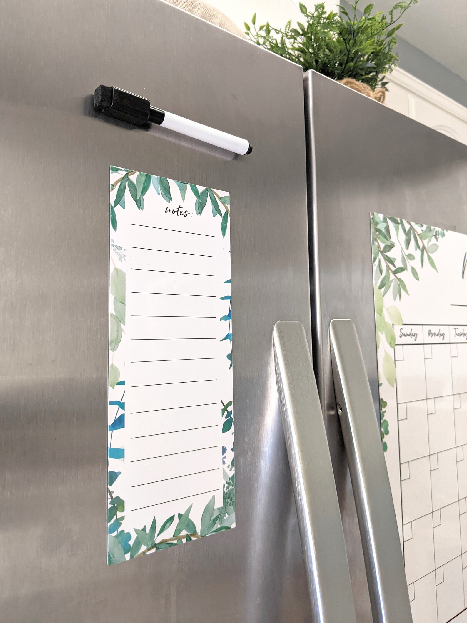 Dry Erase Notepad Whiteboard for Fridge Notepad for Etsy