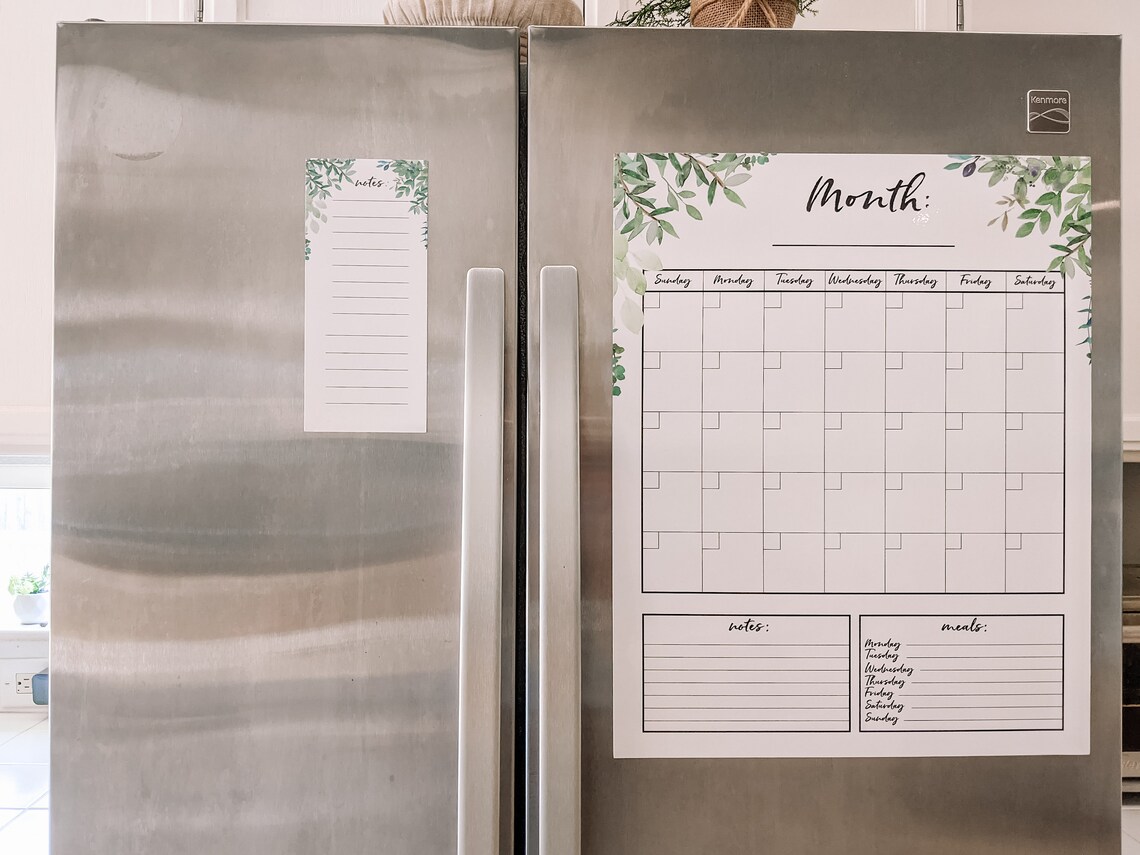 Notepads for Refrigerator Small Whiteboard Fridge Etsy