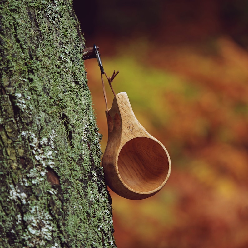 GCS Handmade Kuksa 12 Oz Portable Outdoor Wooden Camp Cup Etsy