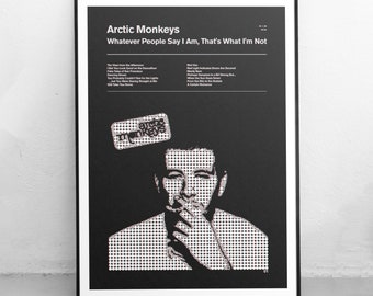 Arctic Monkey Poster Etsy