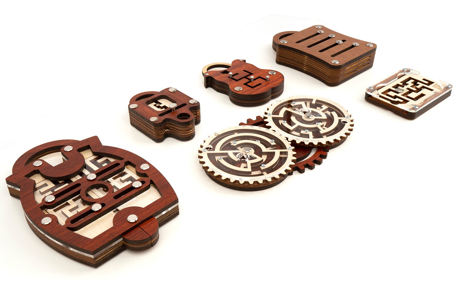 6 Escape Room Puzzle Gift Box Brain Mazes & Locks With Etsy