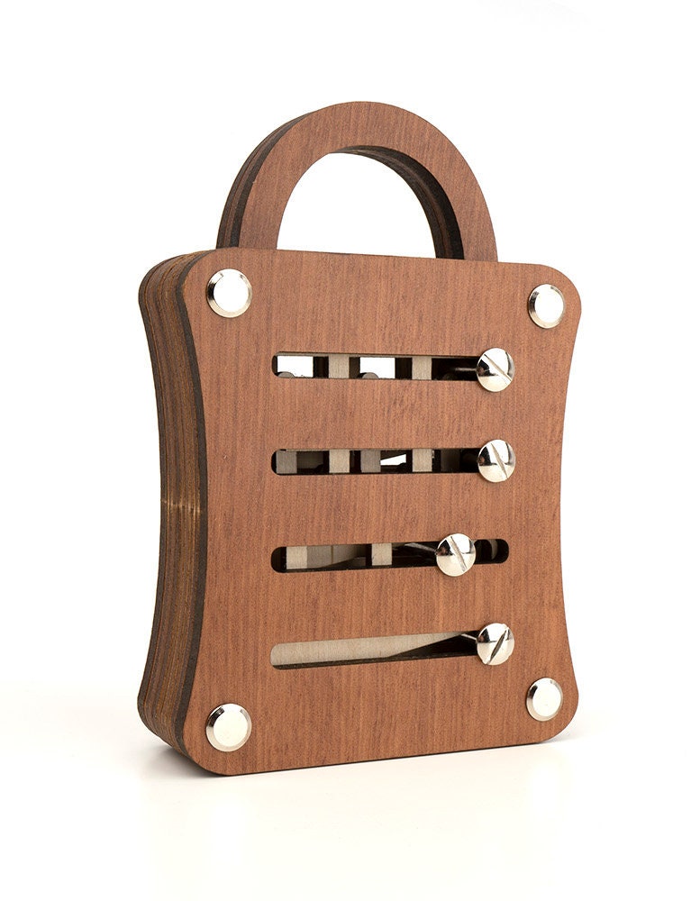 Escape Room Puzzle Box & Puzzle Lock Gift Box Set, Very Difficult ...