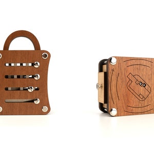 Escape Room Puzzle Box & Puzzle Lock Gift Box Set, Very Difficult ...