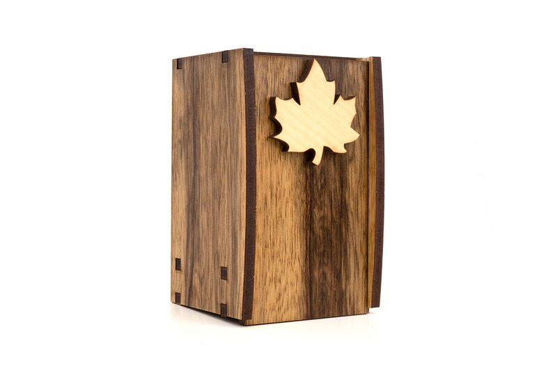 puzzle box with hidden compartment
