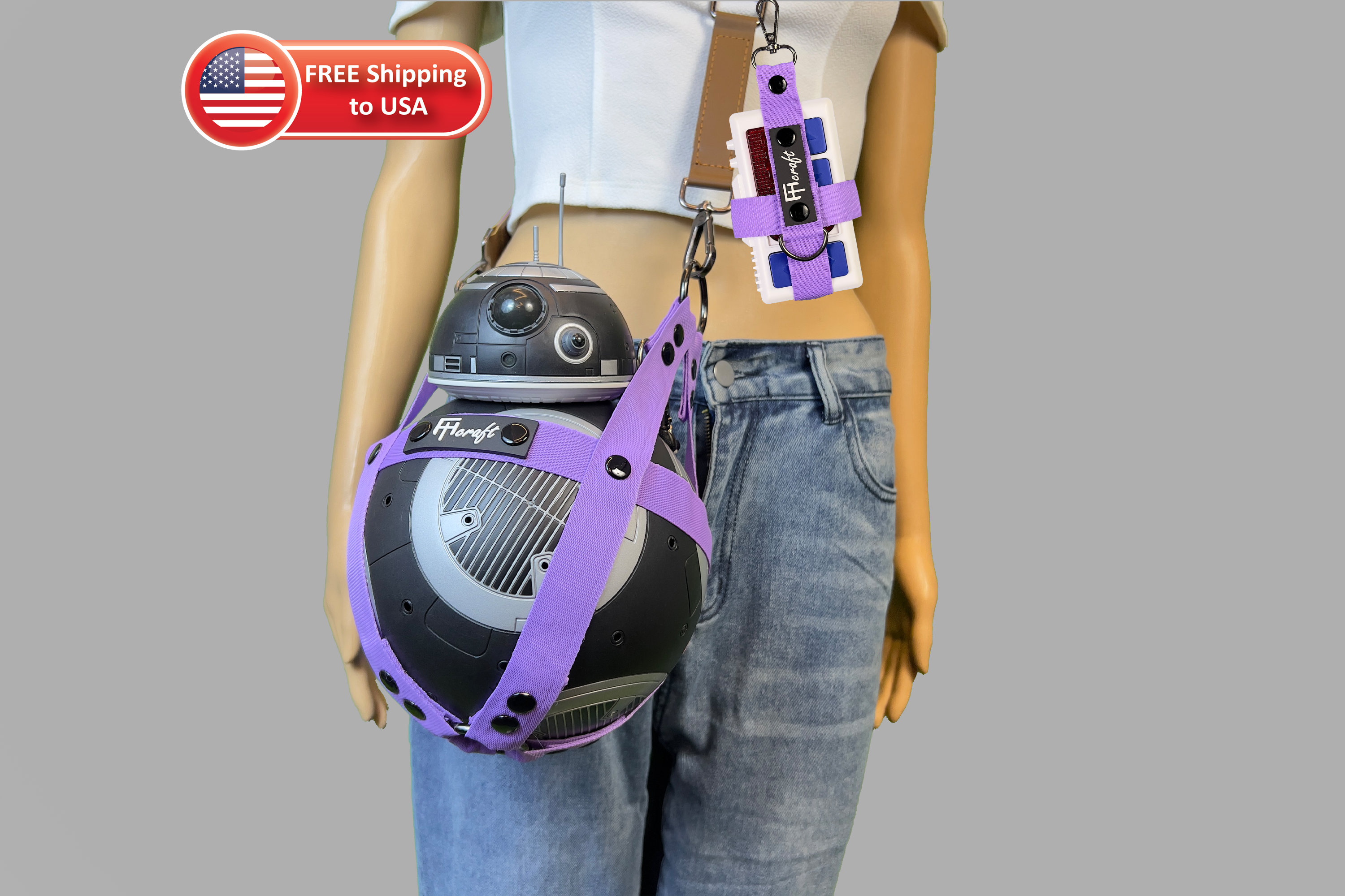 Galaxys Edge Bb series Droid Carrier Star Wars Droid Depot Harness Bb8 Bag Droid Depot Batuu Accessories Etsy
