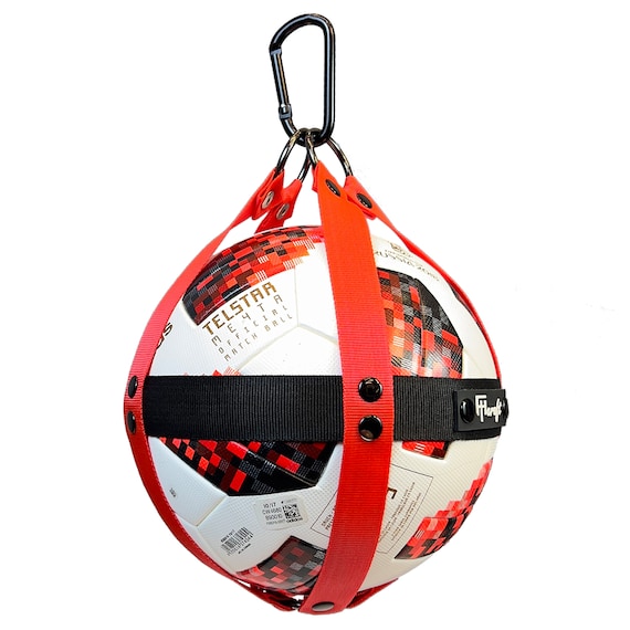 Soporte de pelota de fútbol, bolsa de transporte de pelota, arnés de  pelota, soporte de fútbol, accesorios deportivos, mochila de pelota de  fútbol hecho a mano, regalos -  México