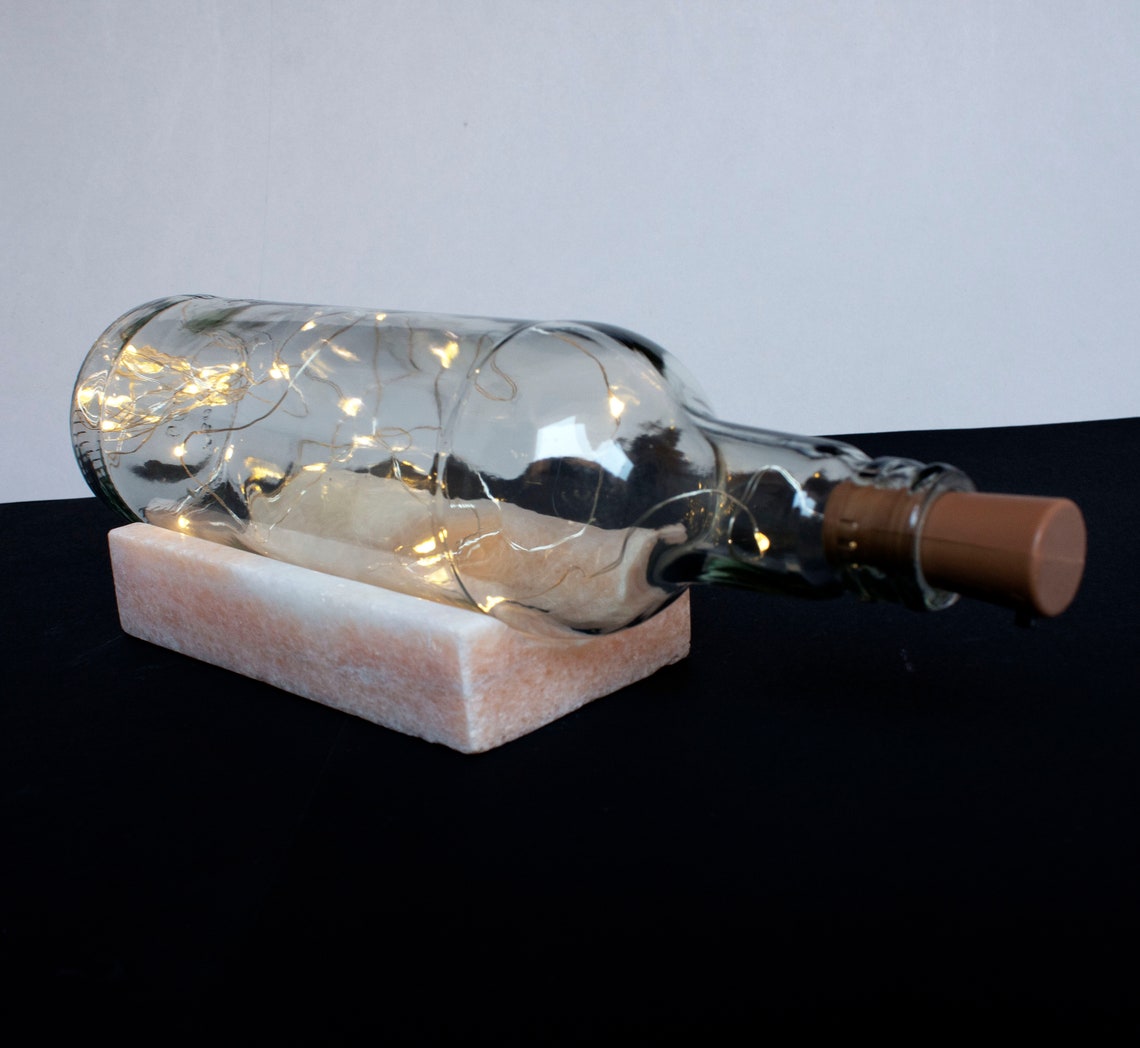 Marble Wine Bottle Holder stand Personalized Handmade Bottle Etsy