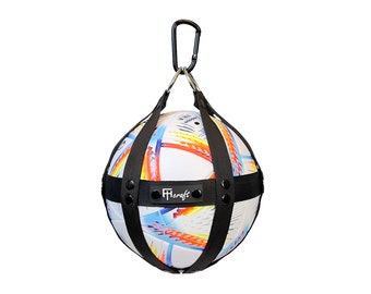Handgefertigter Fußballhalter: Verstellbare Sporttragetasche, Ballhalter
