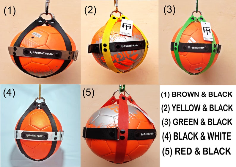 Soccer Ball Holder Ball Carrying Bag Ball Harness Football Etsy