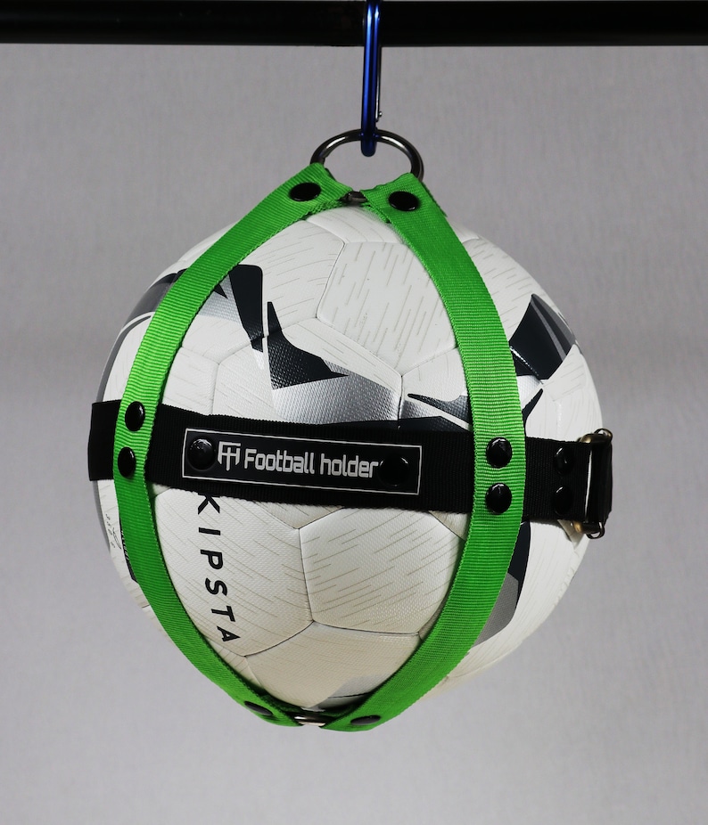 Soccer ball holder, ball carrying bag, ball harness, Football holder, sports accessories, Handmade Soccer ball Backpack, Gifts image 6