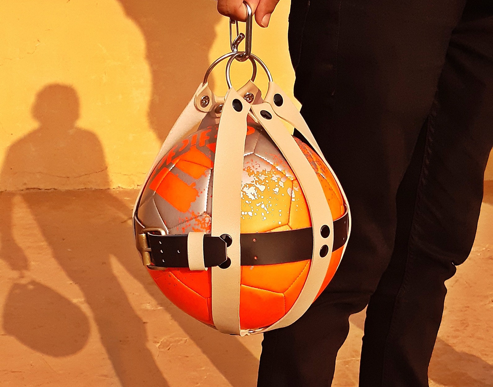 Soccer ball holder Football holder Personalized Synthetic Etsy