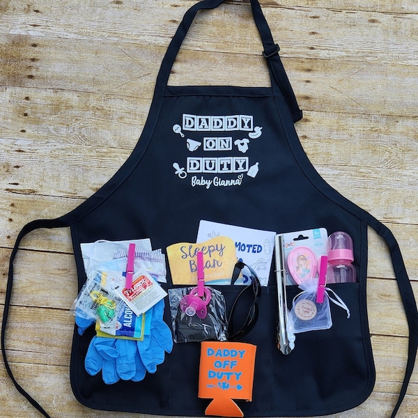 Daddy Diaper Duty Doody,Tool Belt, New Dad Gift,  Baby Shower,  Dad Survival Kit, Diaper Party,  Call of Doody