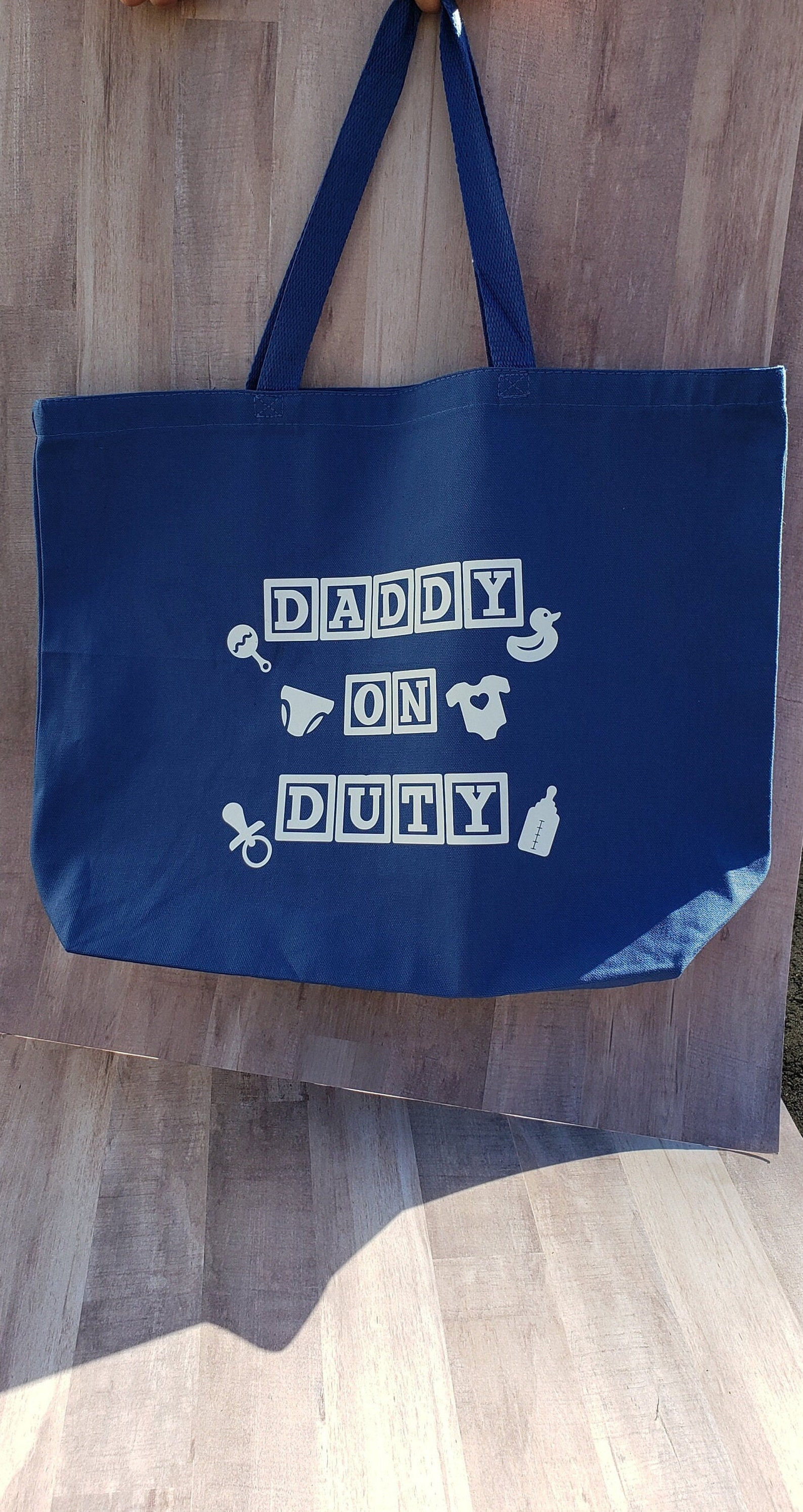 Daddy to Be Hospital Bag Hospital Survival Bag New Dad Bag Etsy