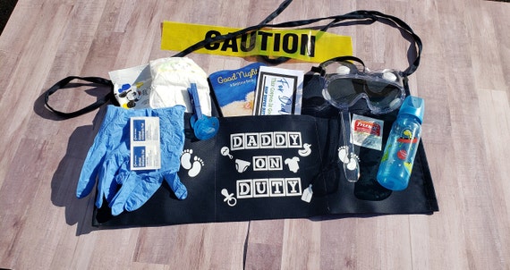 New Daddy's Survival Kits / Baby shower gift / new baby gift / gifts for  him